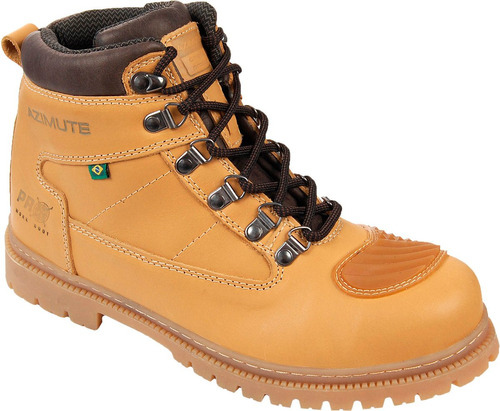 Bota Motociclista Mostarda Yellow Tamanho Grande 45 46 47 48