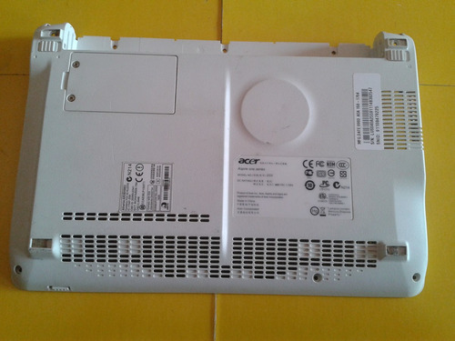 Carcasa Inferior Motherboard Acer Zg5 Blanca