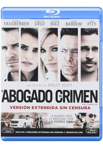 El Abogado Del Crimen | Blu Ray Cameron Diaz Película Nuevo