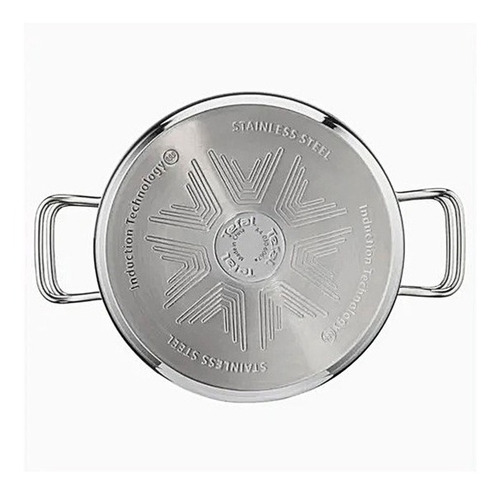 Imagen 2 de 2 de Olla 24 Cm Tefal Intuition Antiadherente Apta Inducción