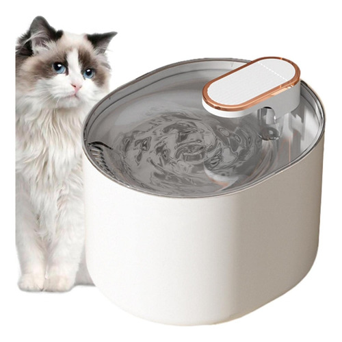 Fuente De Agua Para Gatos Blanca 3 Litros 