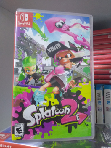 Estuche Para Nintendo Switch, Splatoon 2, Solo Case 