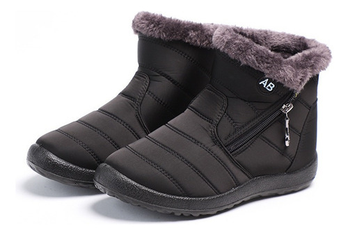 Botas De Invierno De Mujer Impermeables Y Abrigadas.