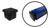 Comprar Ponteiras Internas Metalon 20x20mm Tampas Plástica 200 Peças Cor Preto