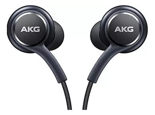 Audífonos Negros Manos Libres 3.5  Para Samsung Akg S8 S10 