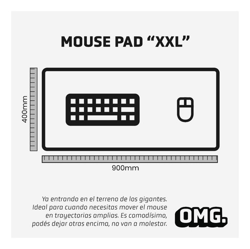 Mouse Pad Gamer Omaigat Anime L (600x285x3mm) Super Saiyans Negro