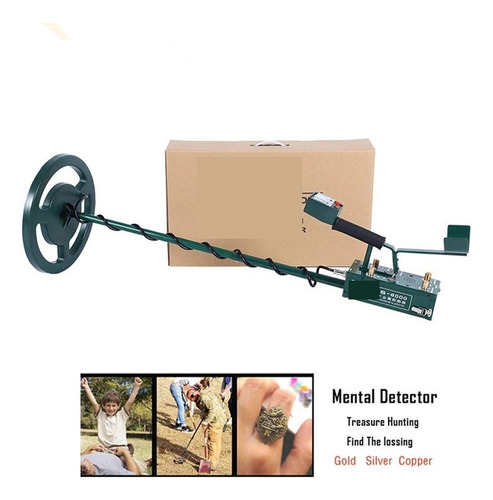 Con Cargador Gs-6000 Detector De Metales Profesional