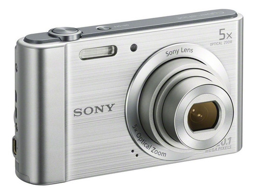 Câmera Sony Cybershot Dsc-w800 Prata 20.1mp Zoom 5x Vídeo Hd