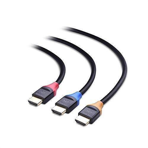 Imagen 1 de 7 de Cable Matters Paquete De 3 Puertos Hdmi De Alta Velocidad Ca