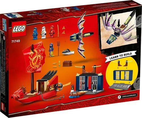 Lego ninjago barco online de asalto ninja