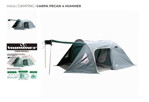 Carpa Pecan 4 Hummer