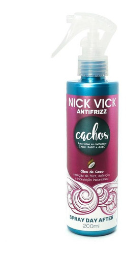 Spray Day After Cachos Nick Vick Antifrizz 200ml