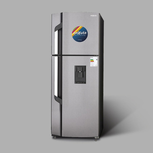 Imagen 2 de 4 de Heladera Enxuta Inox Renx2260i 258 Lts Dispensador Luz Led