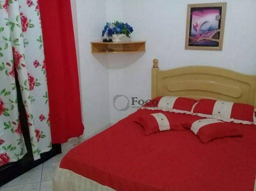 Apartamento Com 1 Dormitório À Venda, 60 M² Por R$ 180.000 - Vila Mirim - Praia Grande/sp - Ap0823