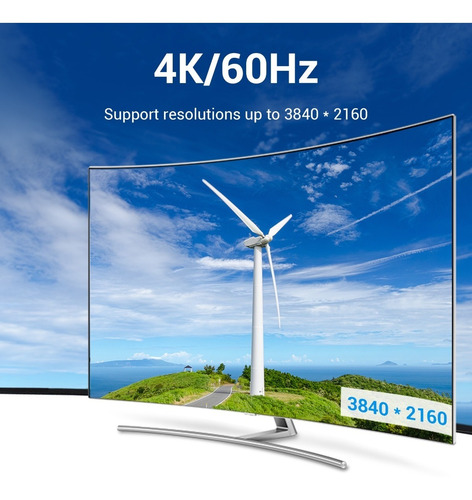 Cable Mini Displayport A Displayport Vention 4k 2m 10 Pza