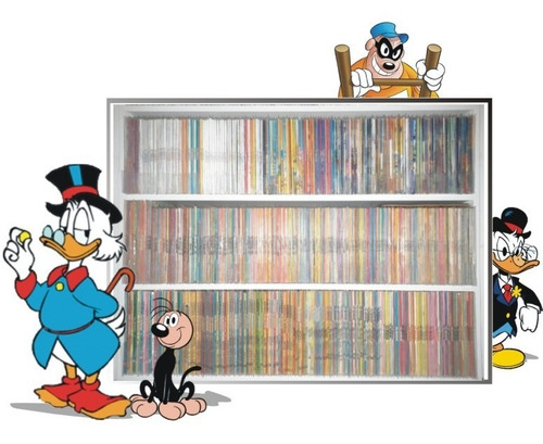 Coleção Completa Tio Patinhas - 1 Ao 637 / Incluindo A Nº 9 Crianças / Excelente Estado / 1963 / Com A Maioria Dos Brindes Intactos / + Coleções Almanaque-especial-comemorativas / Oportunidade Única (Usado)