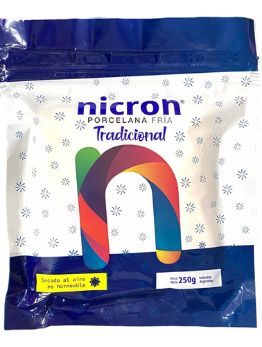 Porcelana Fria Nicron X 250g Modelado Secado Al Aire