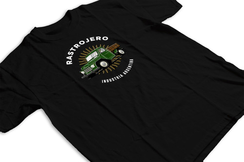 Remera Rastrojero Autos Retro Verde