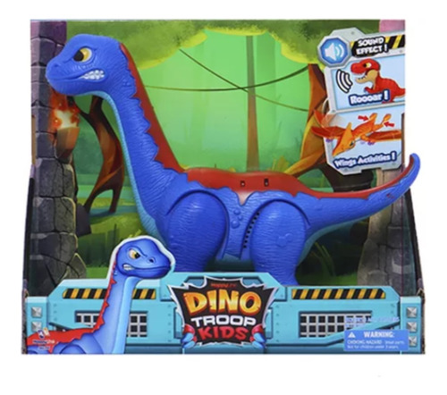 Dinosaurio Brontosaurus Con Sonido Dino Troop Kids Magimundo