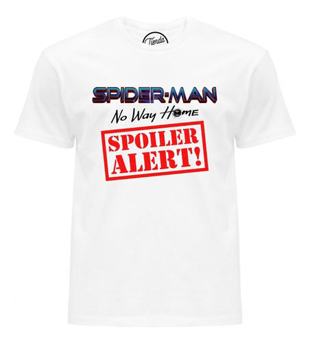 Imagen 1 de 3 de Playeras Spiderman No Way Home Spiderverse Confirmado Tshirt