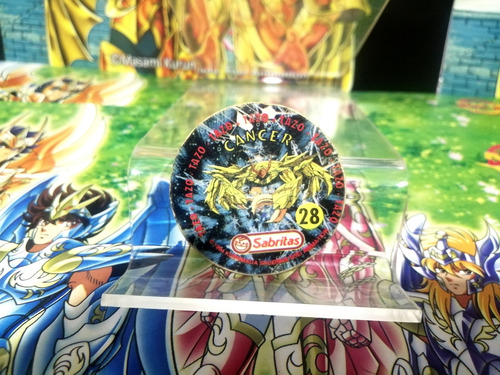 Tazos Caballeros Del Zodiaco Sabritas Set 2 Piezas (Usado)