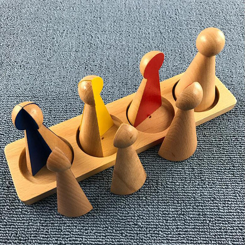 Materiales De Matemáticas Montessori Con Muñecos Peg,