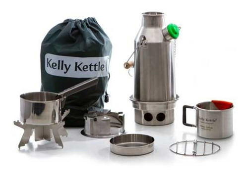 Kelly Kettle Trekker - Hervidor De Agua Y Kit  Hervidor .