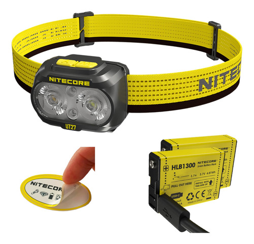 Nitecore Ut27 Pro Linterna Frontal Para Correr De 800 Lúmene