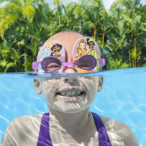 Goggles Gafas De Natacion Princesas Alberca Niñas 3 - 5 Años