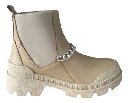 Botas Boots Michel Mujer 2378 Beige