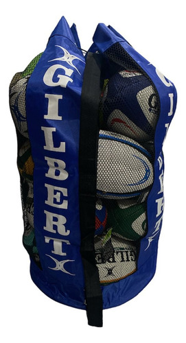 Bolsa Red Porta Pelota Gilbert Futbol Basquet Voley Rugby