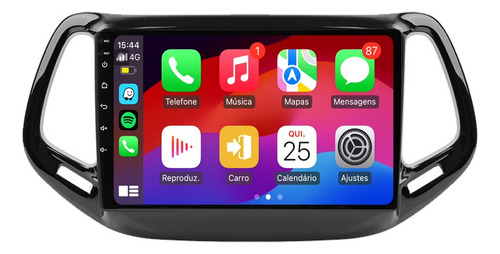 Multimidia Compass 9p Adak G2 Android 14 Carplay 2gb 64gb