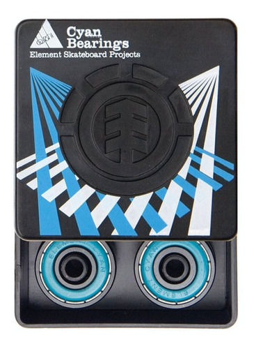 Rolamento Element Delphi Cyan - Skate Importado