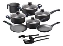 Comprar Conjunto Panelas Antiaderente 10 Peças Teflon Várias Cores