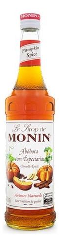 Xarope Monin Sabor Abóbora com Especiarias Pumpkin Spice 700ml