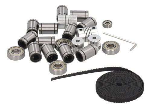 Kit De Rodamientos Lineales Lm8uu, Acoplador De Eje De Motor