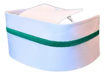 Comprar Cofia Enfermera Lisa Blanca Clinica Hospital Sin Pasadores.
