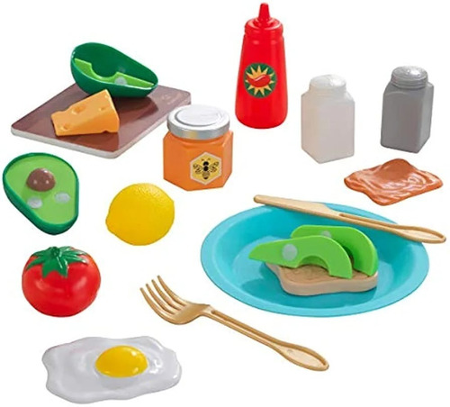 Kidkraft Create & Cook Set De Desayuno Saludable Niños 3+ 