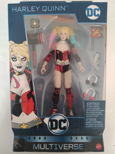 Imagen 1 de 2 de Harley Quinn Dc Multiverse Baf Lex Luthor Batman Mattel
