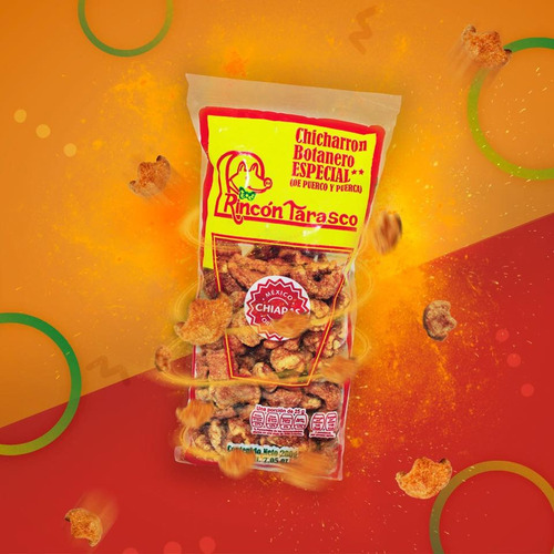 Chicharrón Botanero De Cerdo Rincón Tarasco Fritura Snacks
