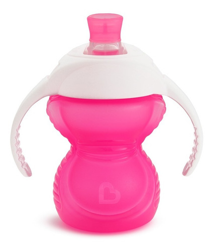      Vaso Entrenamiento 7 Oz Click Lock Bite Munchkin Rosado