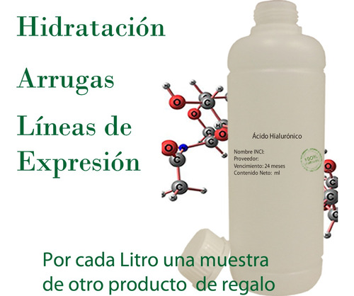 Ácido Hialurónico 500 Ml  