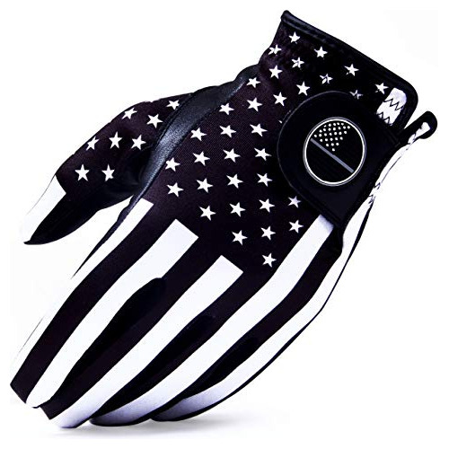 Raulam International Usa Flag Golf Gloves With Perfect Grip