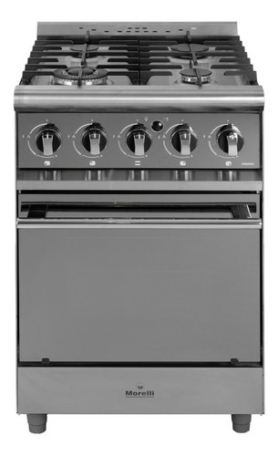 Cocina Morelli Zafira 550 55cm Puerta Vidrio Visor Espejada