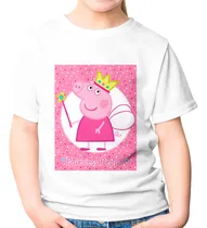Comprar Remera Niña\u002Fniño, Peppa Pig Hada - Remera Peppa Princess