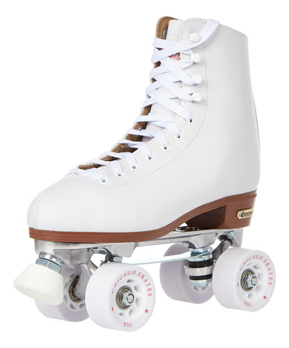 Chicago Skates Deluxe Leather Lined Rink Skate Ladies And