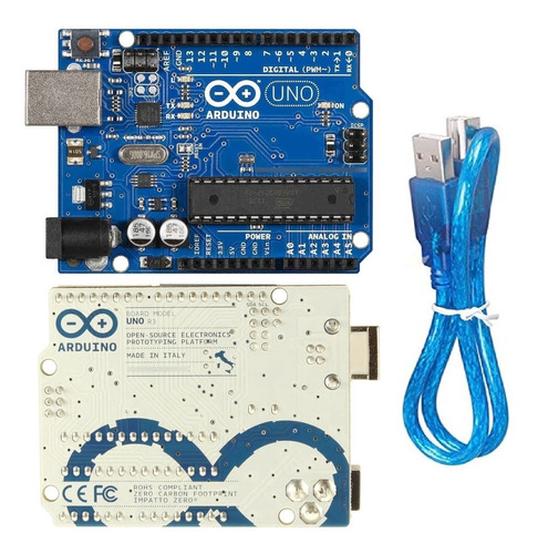 Kit Con Placa Arduino Uno R3 Con Sensores