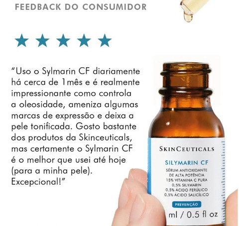 Sérum Antioxidante Skinceuticals Silymarin Cf 15ml Mista Dia/noite