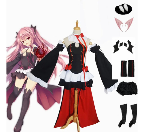 Disfraz De Cosplay De Krul Tepes, Seraph Of The End, Owari N