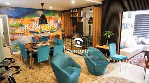 Imagem 1 de 10 de Apartamento Com 3 Dormitórios À Venda, 140 M² Por R$ 900.000,00 - Jardim Bela Vista - Santo André/sp - Ap4865